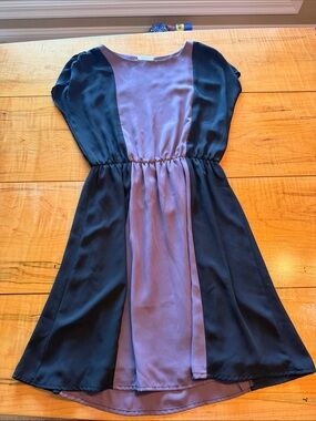 Women’s black and plum size small lightweight dress